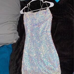 Sequin Mini Dress
